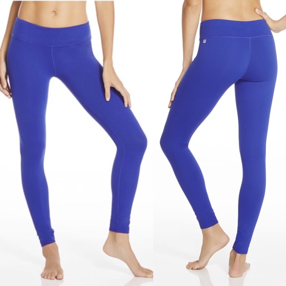 fabletics royal blue leggings